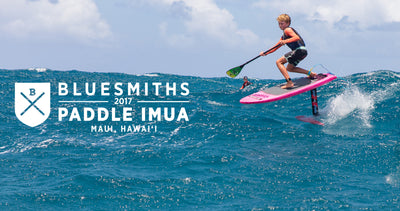 Hydro Foil SUP Almost Beats Unlimited SUP Experts in Bluesmiths Paddle Imua