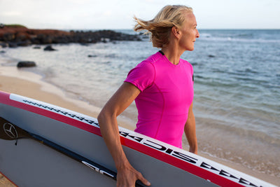 Behind the Scenes: Sonni Hoenschied & BLUESMITHS Hydrophobic Shirts Pre-Molokai2Oahu