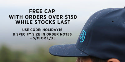 Holiday Promotion - Free Cap For Orders Over $150 While Stocks Last