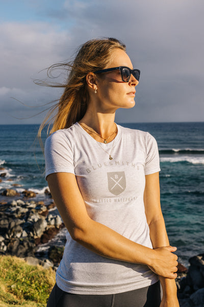 Bluesmiths Logo Women's Tee Shirt - Crafted Waterwear