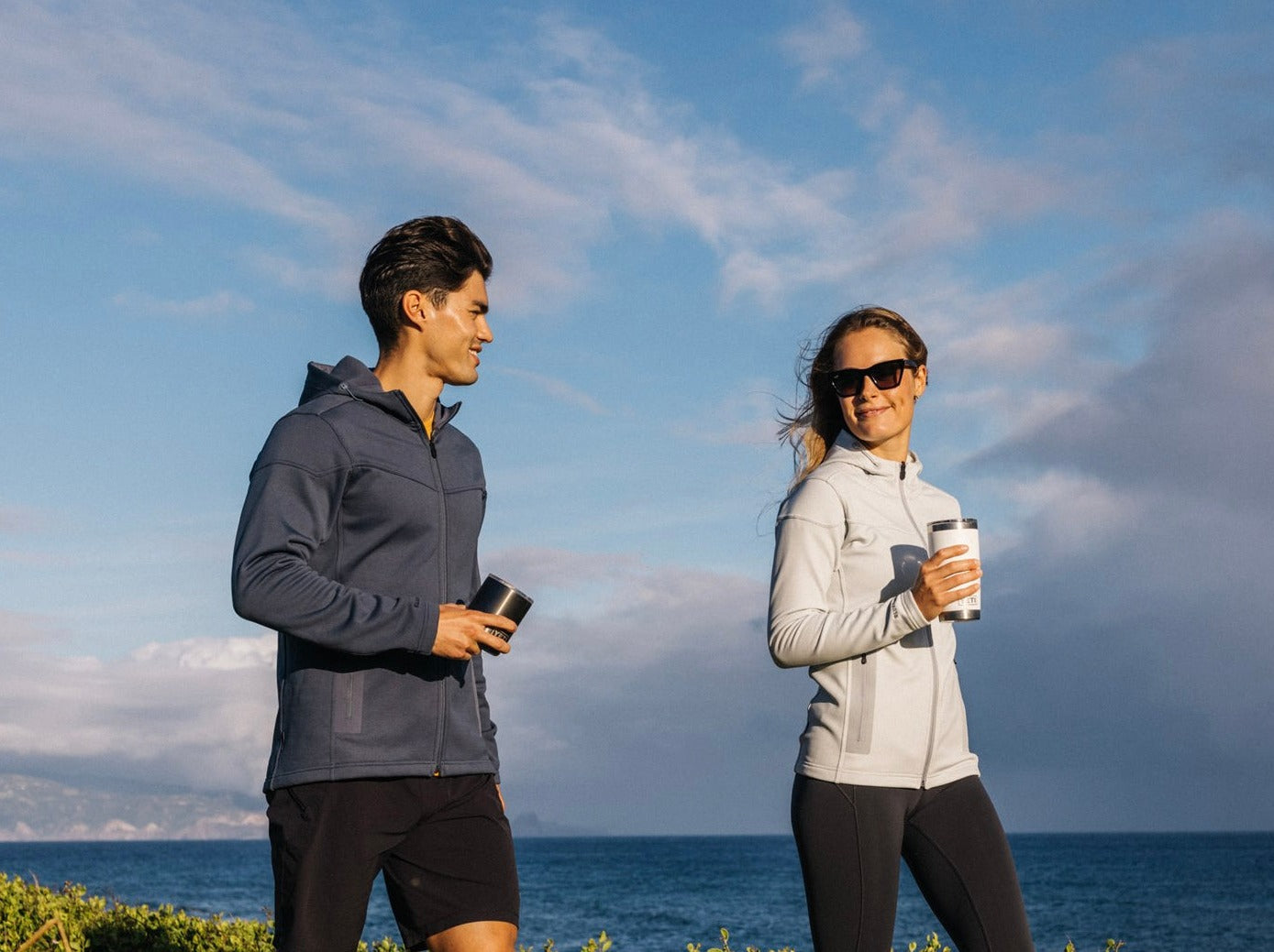 The Kula Windpro Hoodie - Blue Mirage