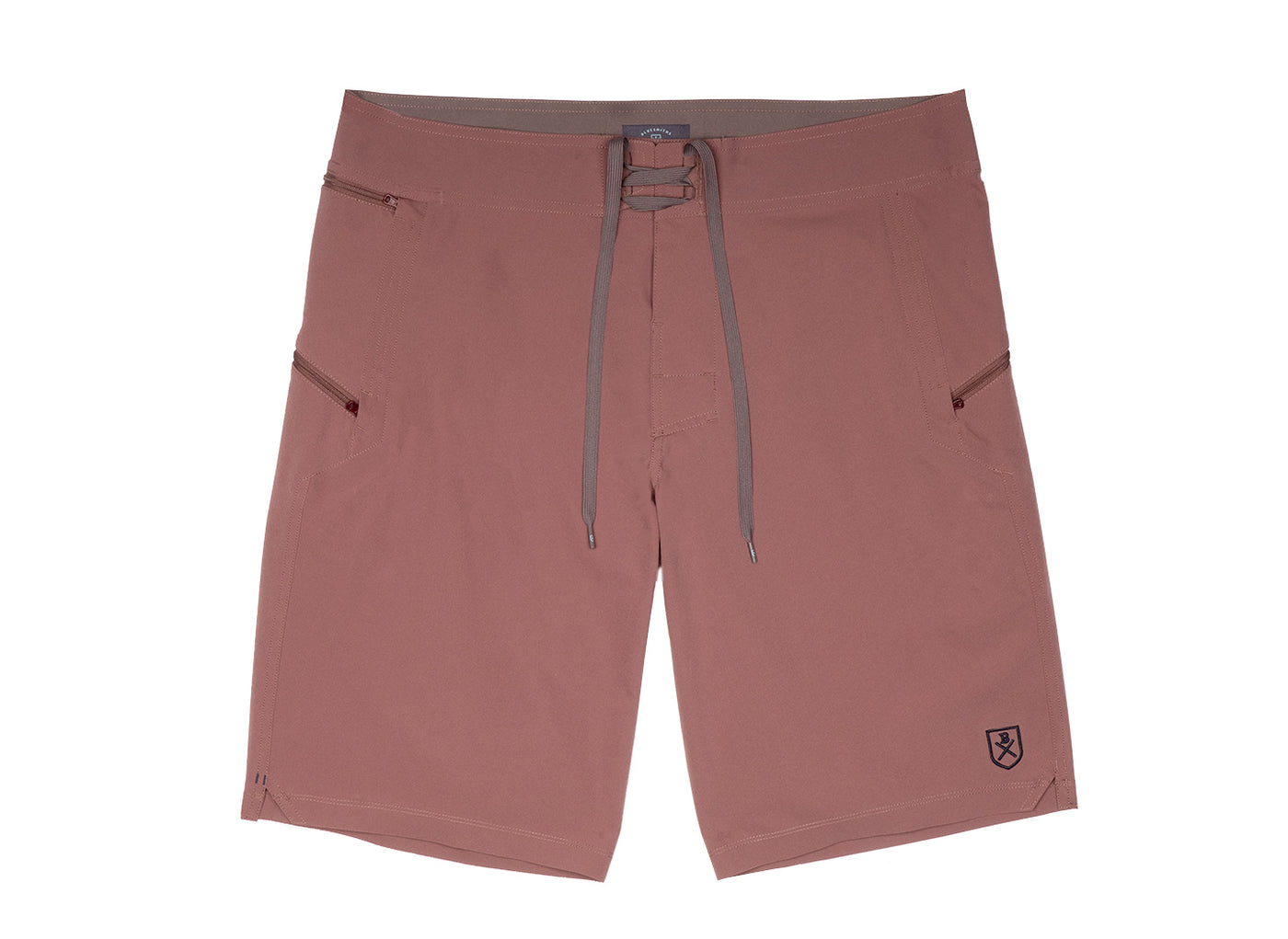 The Spartan Board Shorts - 11" Inseam - Sunset Red