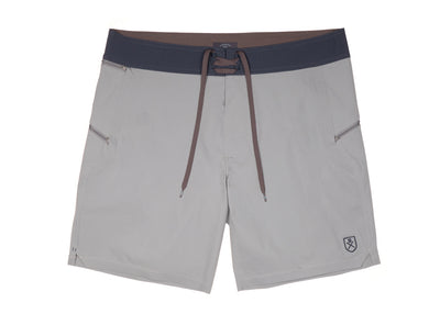 The Spartan Board Shorts - 9" Inseam - Storm Grey (Blue Mirage)