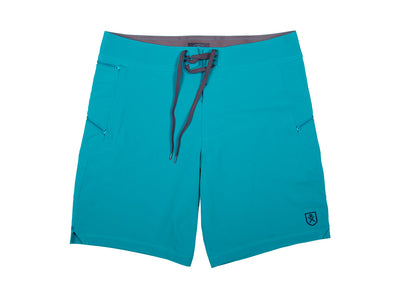The Spartan Board Shorts - 9" Inseam - Napili Blue