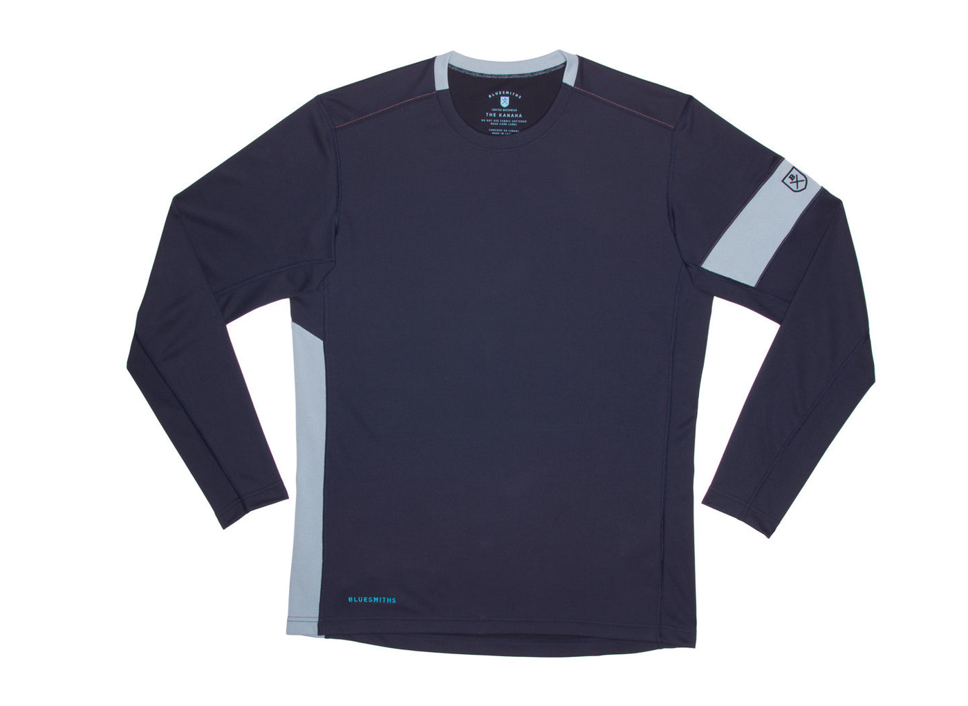 The Kanaha Hydrophobic Shirt for Men in Rich Navy (Storm Blue) - The World's Finest Waterwear | BLUESMITHS