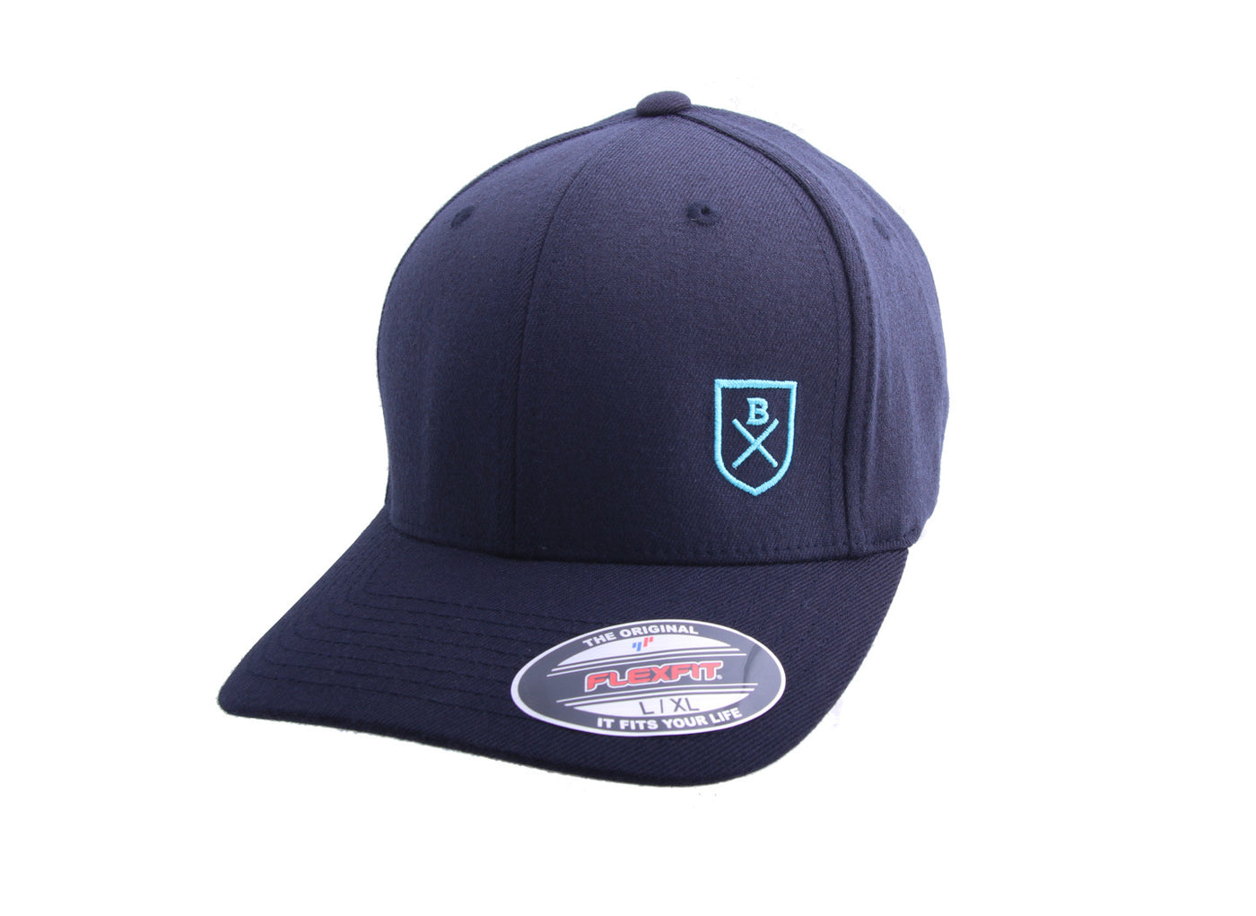  Embroidered Shield Classic Cap in Navy - The World's Finest Waterwear | BLUESMITHS