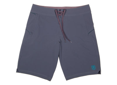 The Spartan Board Shorts -  11" Inseam - Blue Mirage