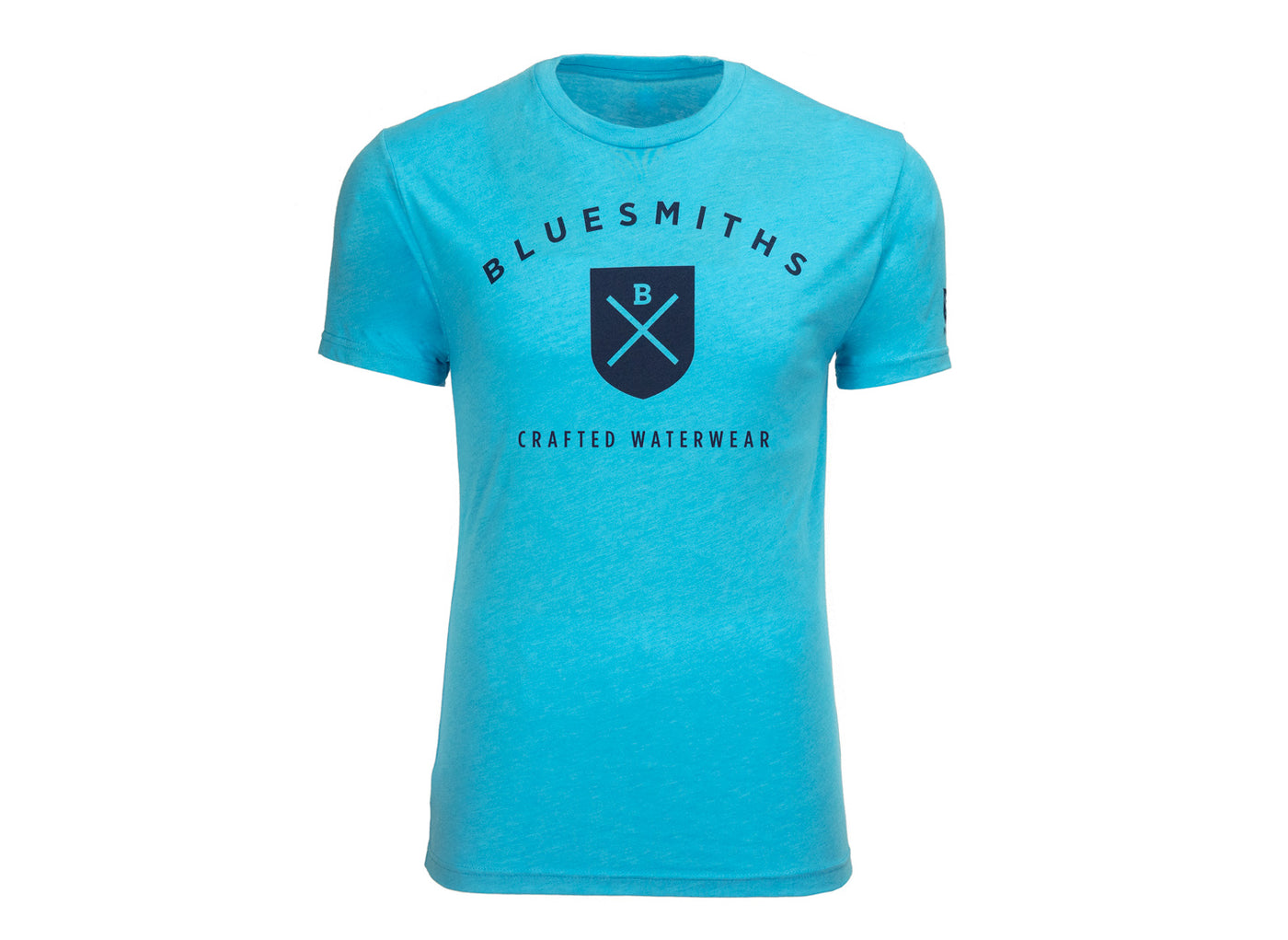Bluesmiths Crafted Waterwear Logo Tee Shirt - Turquoise