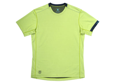  The Lane Hydrophobic Shirt for Men in Lime Yellow - The World's Finest Waterwear | BLUESMITHS