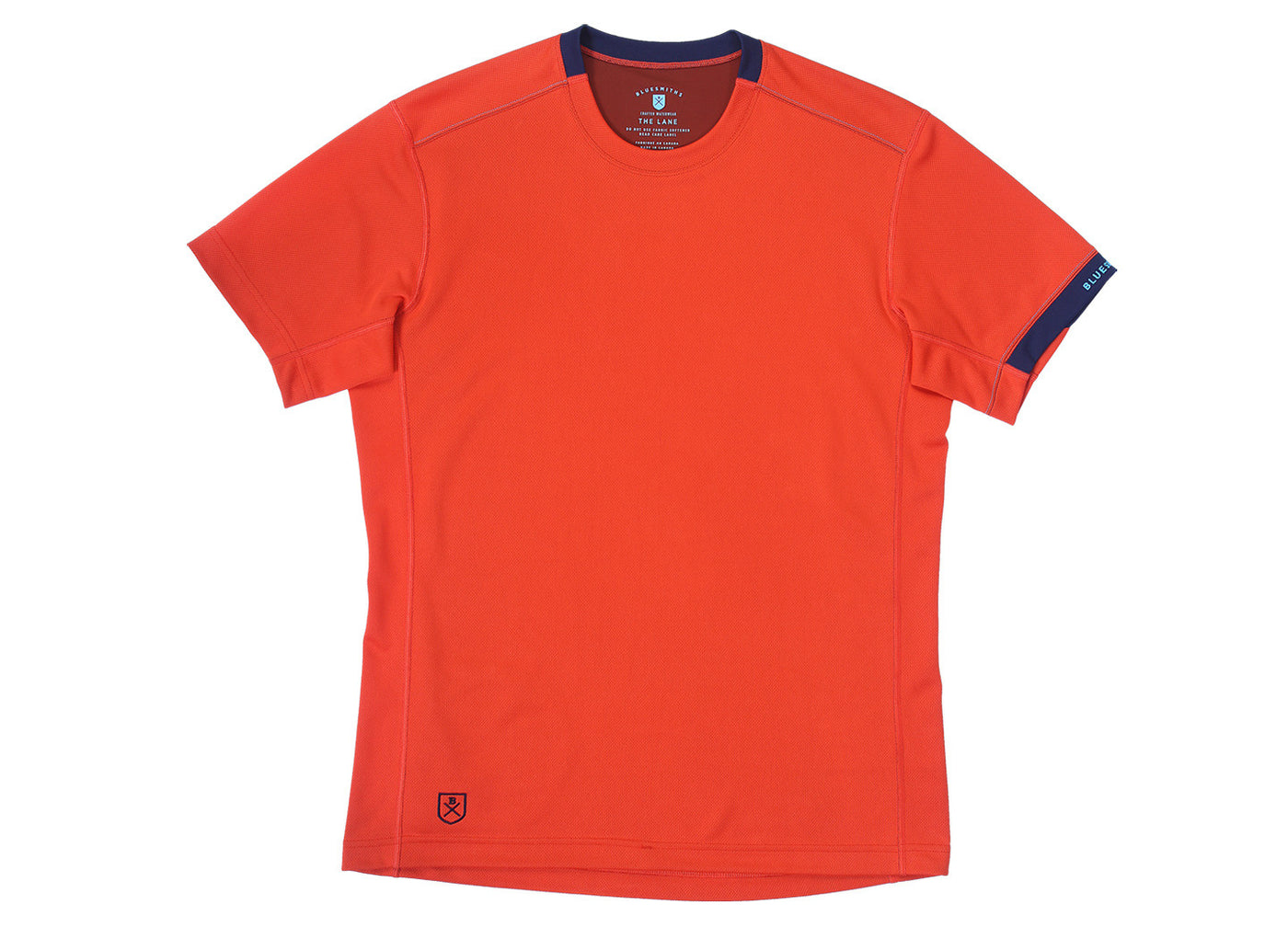  The Lane Hydrophobic Shirt for Men in Sunrise Orange - The World's Finest Waterwear | BLUESMITHS