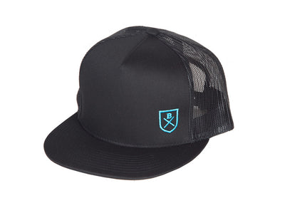  Embroidered Shield Trucker Cap Classic Blue Shield / One Size Fits AllThe World's Finest Waterwear | BLUESMITHS  - 1